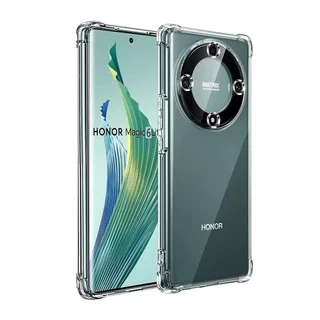 Telefontok Honor X50 5G - Ütésálló átlátszó hátlap tok