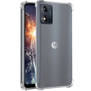 Telefontok Motorola Moto E13 - ütésálló átlátszó tok