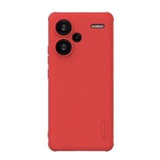 Telefontok Xiaomi Redmi Note 13 Pro+ 5G - Nillkin Super Frosted - piros hátlap tok
