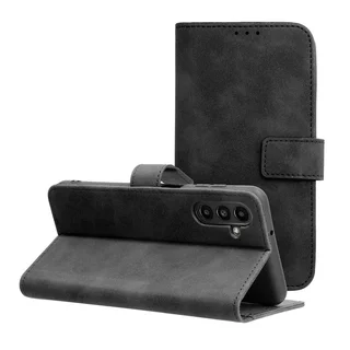 Telefontok Samsung Galaxy A35 5G - Forcell Tender fekete ráhajtófüles könyvtok