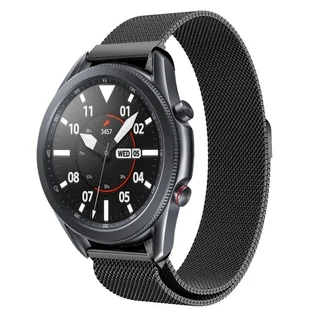 Xiaomi Watch S3 - mágneses fekete fémszíj