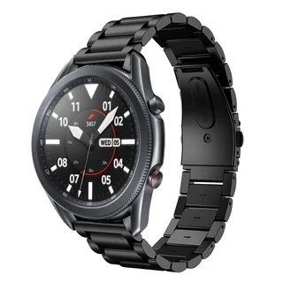 Xiaomi Watch S3 okosóra fémszíj - fekete fémszíj (22 mm)