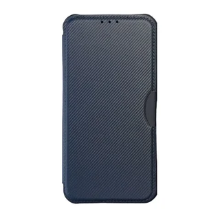 Telefontok Samsung Galaxy A55 5G - Forcell Razor - kék mágneses, ütésálló szilikon keretes könyvtok