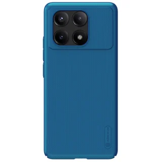 Telefontok Xiaomi Poco X6 Pro 5G - Nillkin Super Frosted kék tok