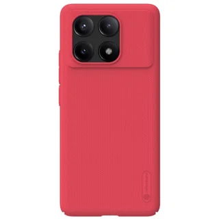 Telefontok Xiaomi Poco X6 Pro 5G - Nillkin Super Frosted piros tok