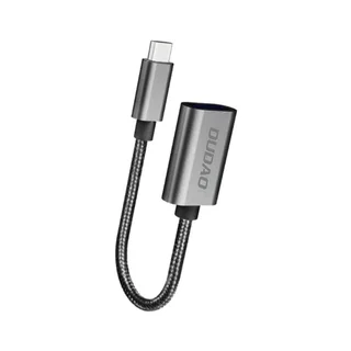 Adapter: Dudao L15T - USB / Type-C (USB-C) adapter szürke