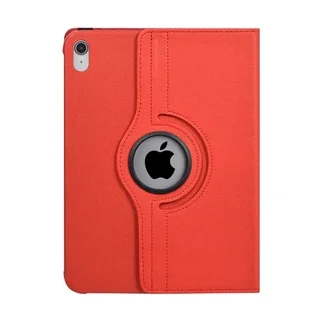 Tablettok iPad 2022 10.9 (iPad 10) - piros fordítható műbőr tablet tok