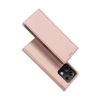 Telefontok Xiaomi Redmi Note 13 5G - Dux Ducis rose gold flipcover tok