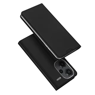 Telefontok Xiaomi Redmi Note 13 Pro+ 5G - Dux Ducis fekete flipcover tok