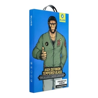 Üvegfólia Samsung Galaxy A35 5G - Mr. Monkey 5D üvegfólia fekete kerettel