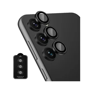 Samsung Galaxy A35 5G - Metal -kameralencse üvegfólia - fekete