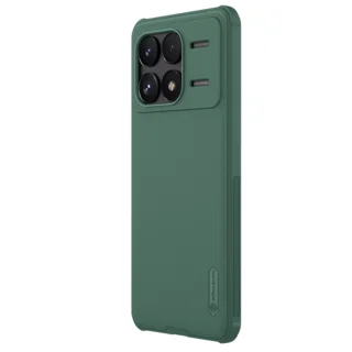 Telefontok Xiaomi Poco F6 Pro 5G - Nillkin Super Frosted zöld hátlap tok
