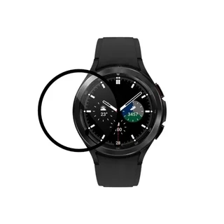 Samsung Galaxy Watch 3 (41 mm) - BESTSUIT okosóra fólia - kijelzővédő fólia, fekete kerettel