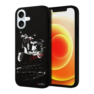 iPhone 16 Telefontok - Graffiti No.184 mintás szilikon tok