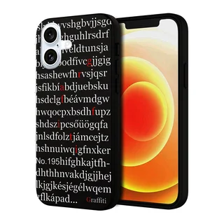 iPhone 16 - Graffiti No.195 mintás szilikon tok