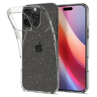 Telefontok iPhone 16 Pro Max - Spigen Liquid Crystal Glitter TPU átlátszó tok