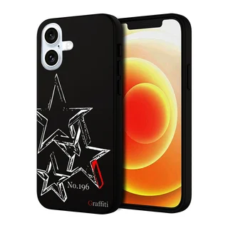 iPhone 16 Plus Telefontok - Graffiti No.196 mintás szilikon tok