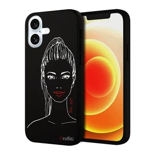 iPhone 16 Plus Telefontok - Graffiti No.197 mintás szilikon tok