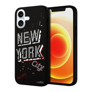 iPhone 16 Plus telefontok - Graffiti No.204 mintás szilikon tok