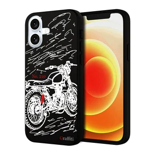 iPhone 16 Plus telefontok - Graffiti No.210 mintás szilikon tok