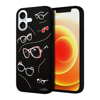 iPhone 16 Plus - Graffiti No.224 mintás szilikon tok