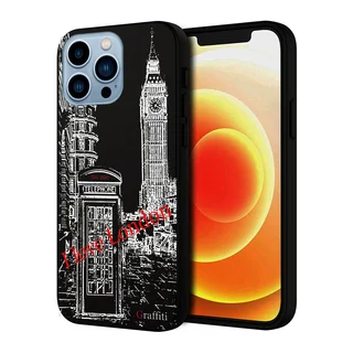 iPhone 16 Pro Max telefontok - Graffiti No.200 mintás szilikon tok