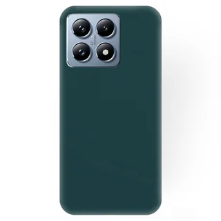 Xiaomi 14T 5G telefontok - zöld szilikon hátlap tok