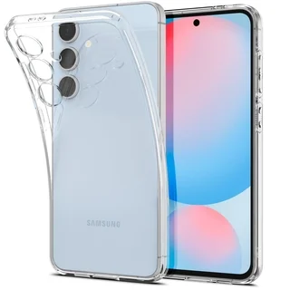 Telefontok Samsung Galaxy S24 FE - SPIGEN Liquid Crystal Clear - átlátszó hátlap tok