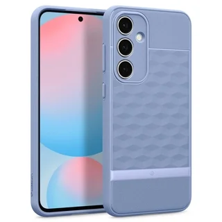 Samsung Galaxy S24 FE - Caseology Parallax - kék szilikon hátlap tok