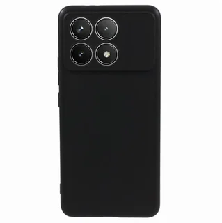 Xiaomi Poco F6 Pro 5G telefontok - fekete szilikon hátlap tok