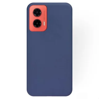 Motorola Moto G35 5G telefontok - kék szilikon hátlap tok ﻿