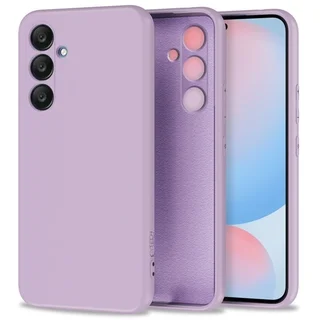 Telefontok Samsung Galaxy S24 FE - Tech-Protect Icon lila szilikon hátlap tok