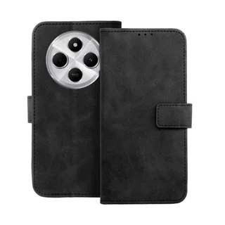 Xiaomi Redmi 14C - Forcell Tender - fekete ráhajtófüles könyvtok