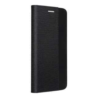 Xiaomi Redmi 14C telefontok - Senseo fekete mágneses szilikon keretes könyvtok