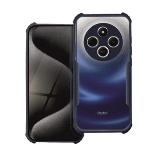 Xiaomi Redmi 14C telefontok - kék / átlátszó ütésálló hátlap tok