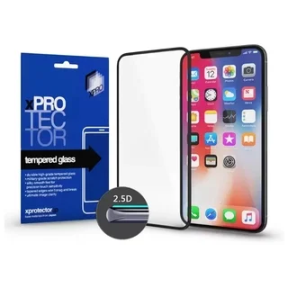 Samsung Galaxy S24 FE üvegfólia - Xprotector fekete Full 3D üvegfólia