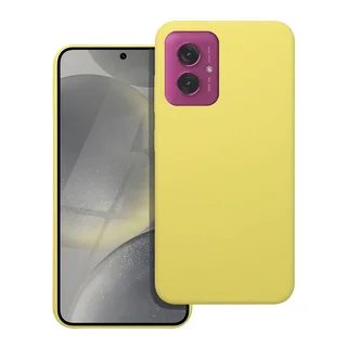 Motorola Moto G55 5G - lemon szilikon hátlap tok