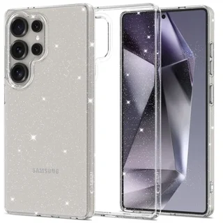 Telefontok Samsung Galaxy S25 Ultra - Glitter - átlátszó csillámos hátlap tok