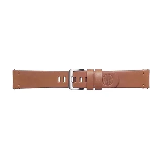 Xiaomi Redmi Watch 5 Active / Watch 5 Lite okosóra szíj - Essex Belt barna bőr szíj (22 mm szíj szélesség)