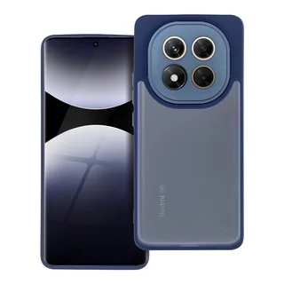 Xiaomi Redmi Note 14 Pro 5G telefontok - Variete - kék áttetsző hátlap tok, kék kerettel
