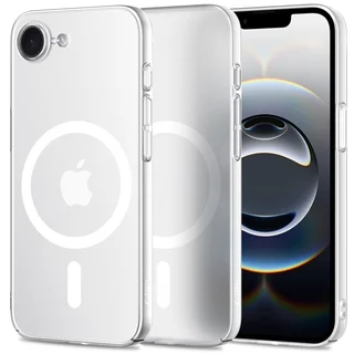 Telefontok iPhone 16e - Tech-Protect Magslim - MagSafe kompatibilis matt áttetsző hátlap tok ﻿