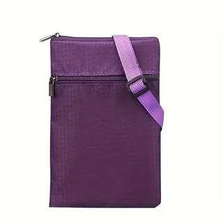 Univerzális telefontartó váltáska - lila