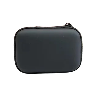 Digitális kiegészítő tároló tok - fekete, cipzáras