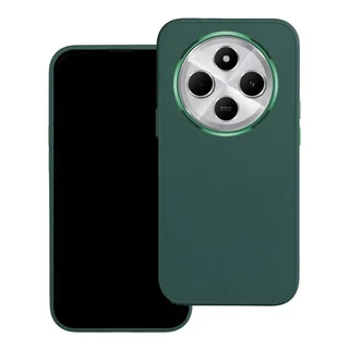 Telefontok Xiaomi POCO C75 - Frame - zöld műanyag hátlap tok, szilikon kerettel