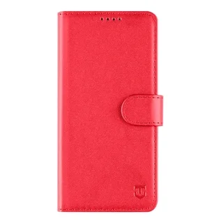 Xiaomi Redmi A5 telefontok - Tactical Field piros szilikon keretes könyvtok mágneses ráhajtófüllel