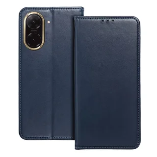 Xiaomi Redmi A5 telefontok - Smart Magnetic kék szilikon keretes mágneses könyvtok