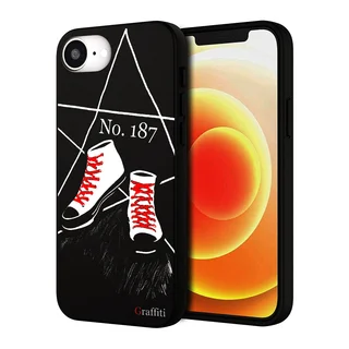 iPhone 16e Telefontok - Graffiti No.187 mintás szilikon tok