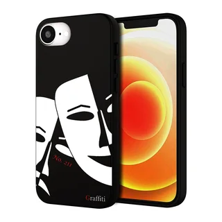 iPhone 16e Telefontok - Graffiti No. 211 mintás szilikon tok