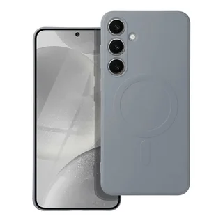 Samsung Galaxy A16 5G telefontok - MagSafe kompatibilis kék szilikon hátlap tok