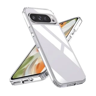 Google Pixel 9 Pro telefontok - Plexi Outline átlátszó műanyag hátlap tok ﻿
